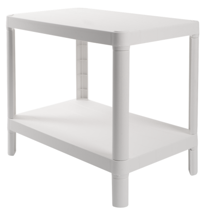 Етажерка 2-х ярусна Violet House 6032 Olympic WHITE 27х42х39 см (7040709) Київ