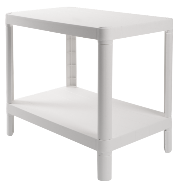 Етажерка 2-х ярусна Violet House 6032 Olympic WHITE 27х42х39 см (7040709) Київ - фото 2