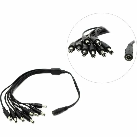 Разветвитель питания 1x8 для видеонаблюдения Киев