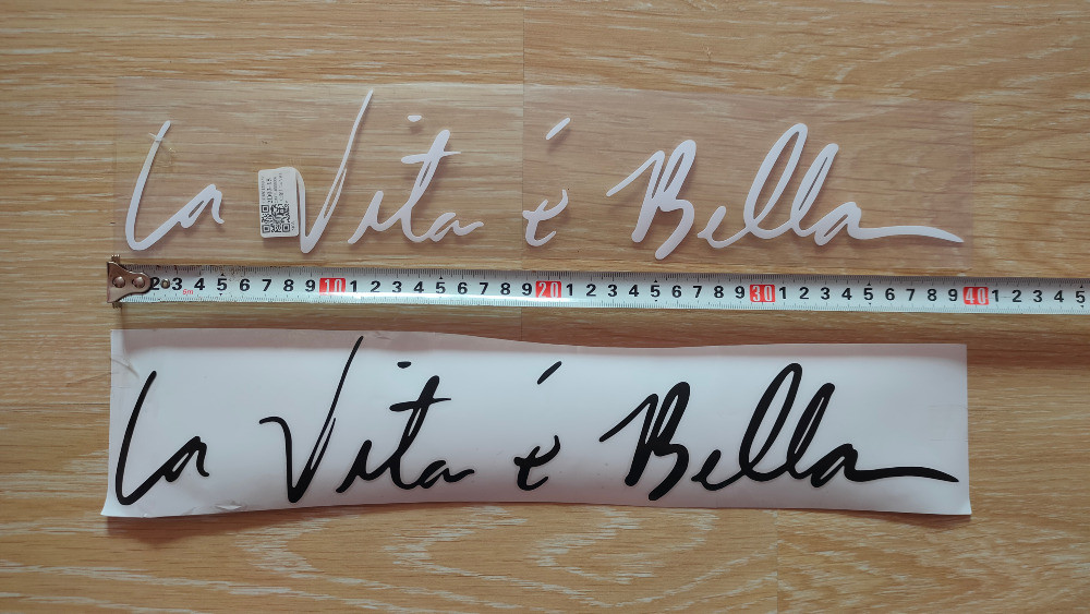 Наклейка на авто Чорна, Біла перекладається Життя п Київ - фото 3