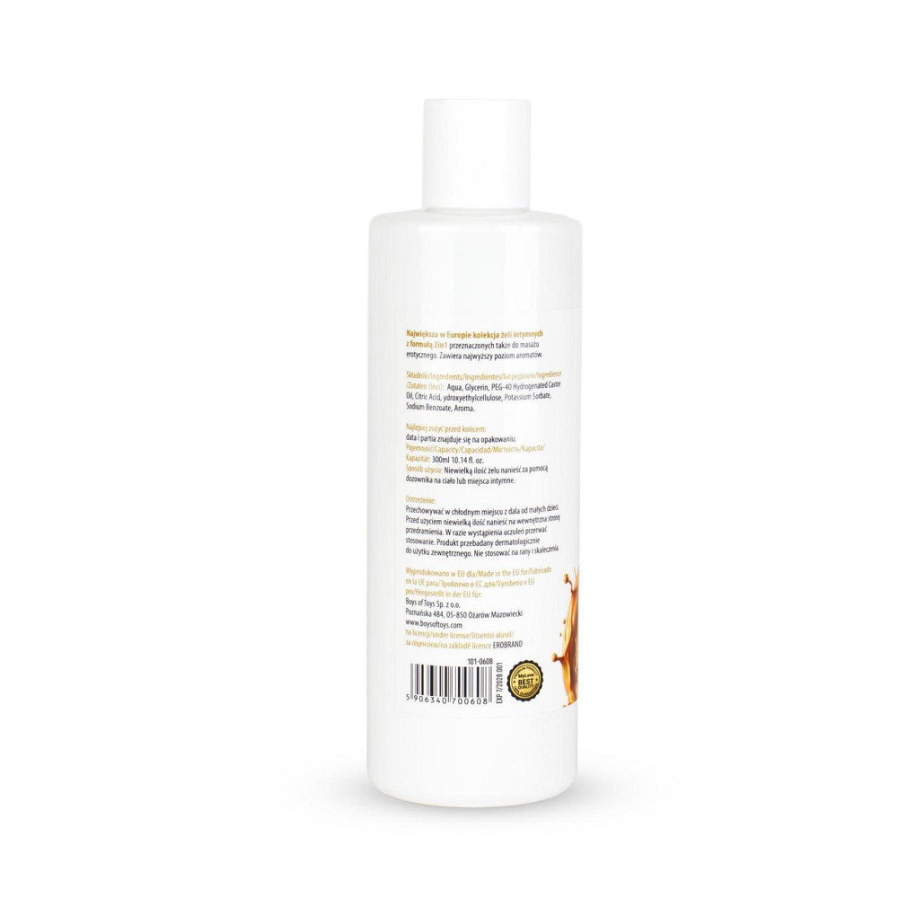 2в1 лубрикант та масажний гель - MyLove Aroma Series Intim&Massage Caramel, 300 мл Sex Aura Київ - фото 6