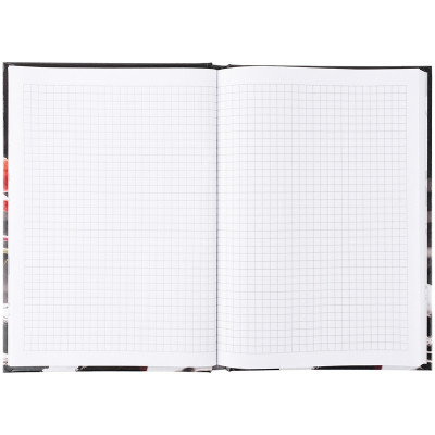 Книга записная Axent R&B Flower А5, 96 листов, клетка, твердая обложка (8457-7-A) Винница - изображение 4