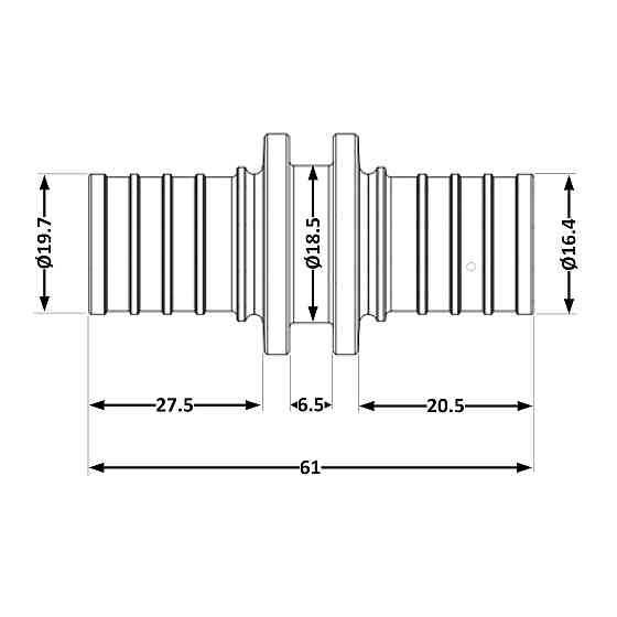 Перехідни під натяжну гільзу Icma No1032 d20х2,8-25х3,5 851032GXGW05 Київ