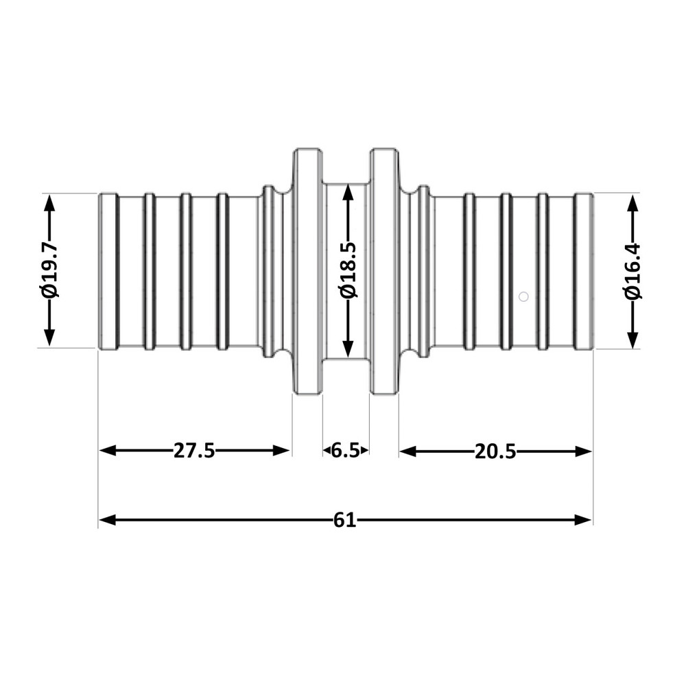 Перехідни під натяжну гільзу Icma No1032 d20х2,8-25х3,5 851032GXGW05 Київ - фото 2