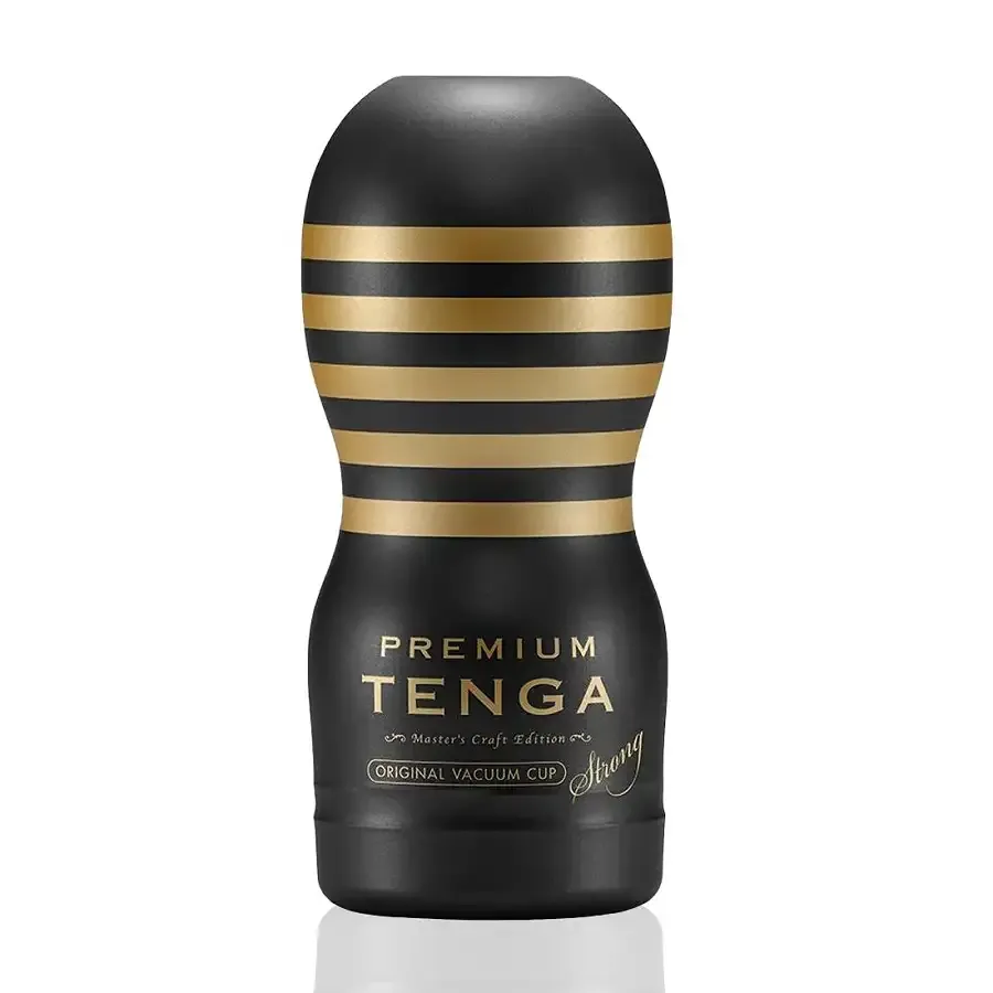 Мастурбатор Tenga Premium Original Vacuum Cup Strong (глибоке горло) з вакуумною стимуляцією Львів - фото 1
