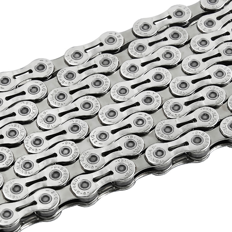 Цепь велосипедная Grey's 9шв. SLA-H9 Silver, 116 звеньев Львов - изображение 1