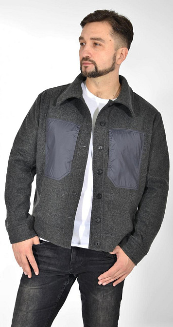 Стильна кашемірова куртка з оздобленням (50) Київ - фото 3