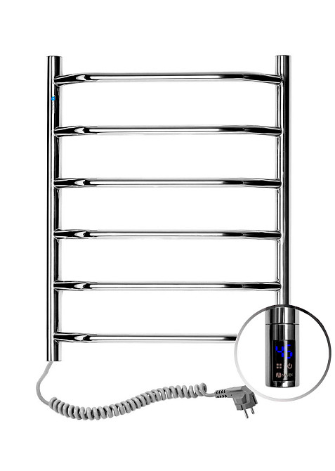 Рушникосушарка електрична NAVIN Блюз 480х600 ліва сенсор з таймером Київ - фото 1