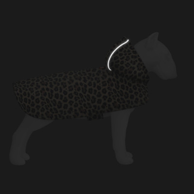 Дождевик для животных WAUDOG Clothes Накидка с капюшоном Леопард XS (355-4066) Винница - изображение 5