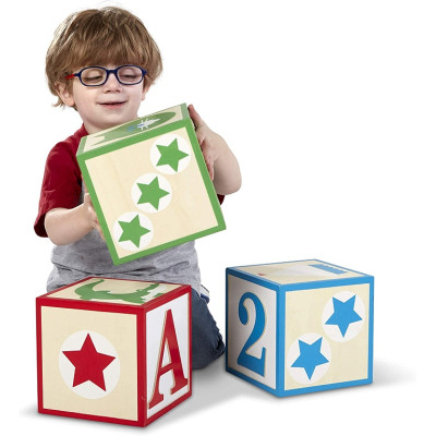 Кубики Melissa&Doug Набор из 3-х больших деревянных кубиков (MD30543) Винница - изображение 2