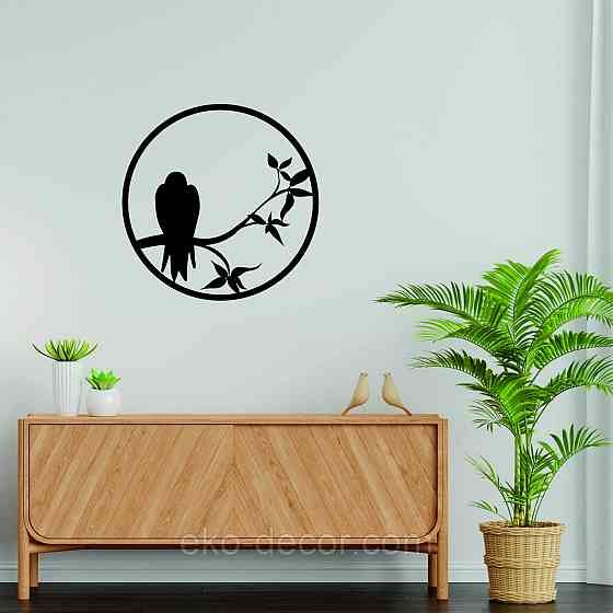 Декоративное настенное Панно «Ворон», Декор на стену Киев