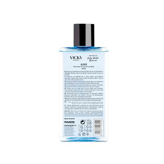 Мист-шиммер для тела Аire Цитрусовый Рассвет Vicky Essence 235 мл Киев