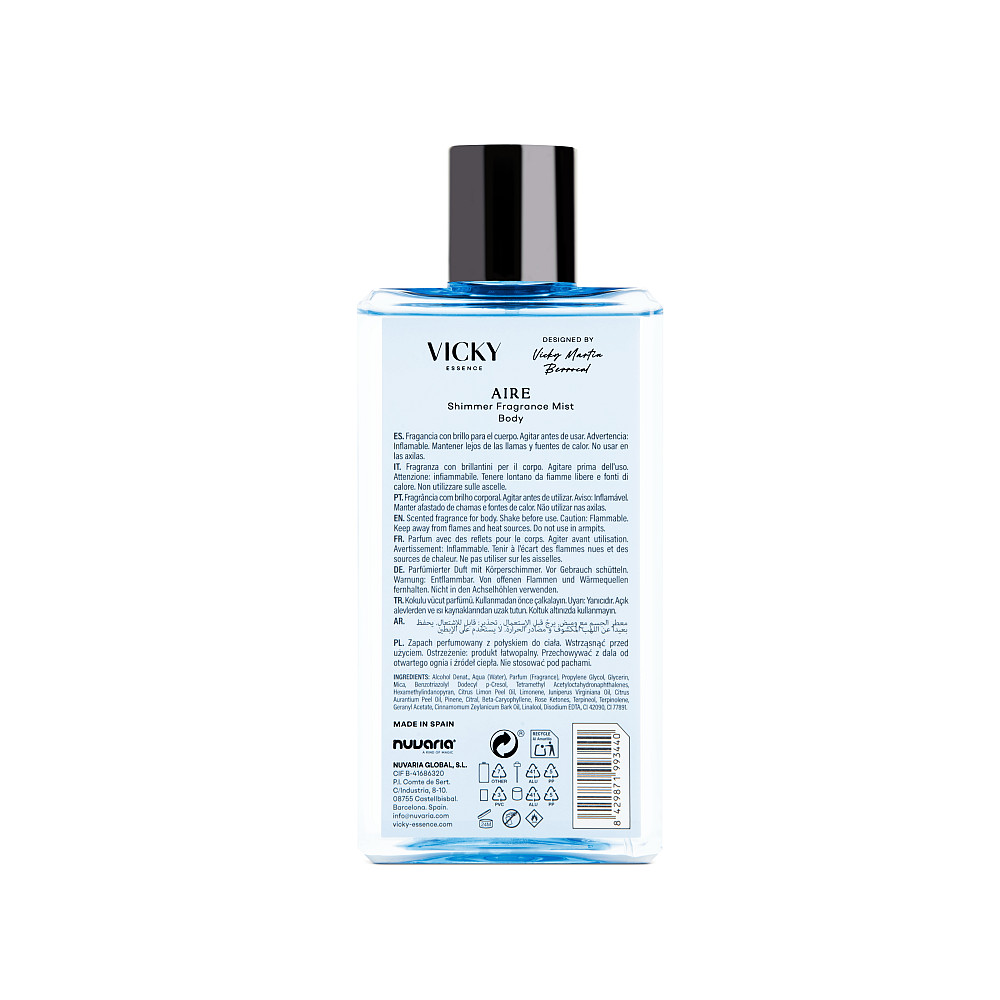 Мист-шиммер для тела Аire Цитрусовый Рассвет Vicky Essence 235 мл Киев - изображение 6