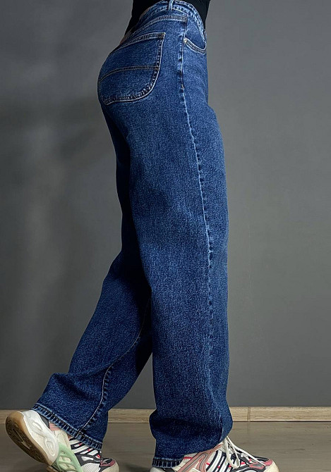 Джинси жіночі Liana 234 skater jeans широкі банани сині, синій, 29, 29, 80 см, 115 см Київ - фото 19