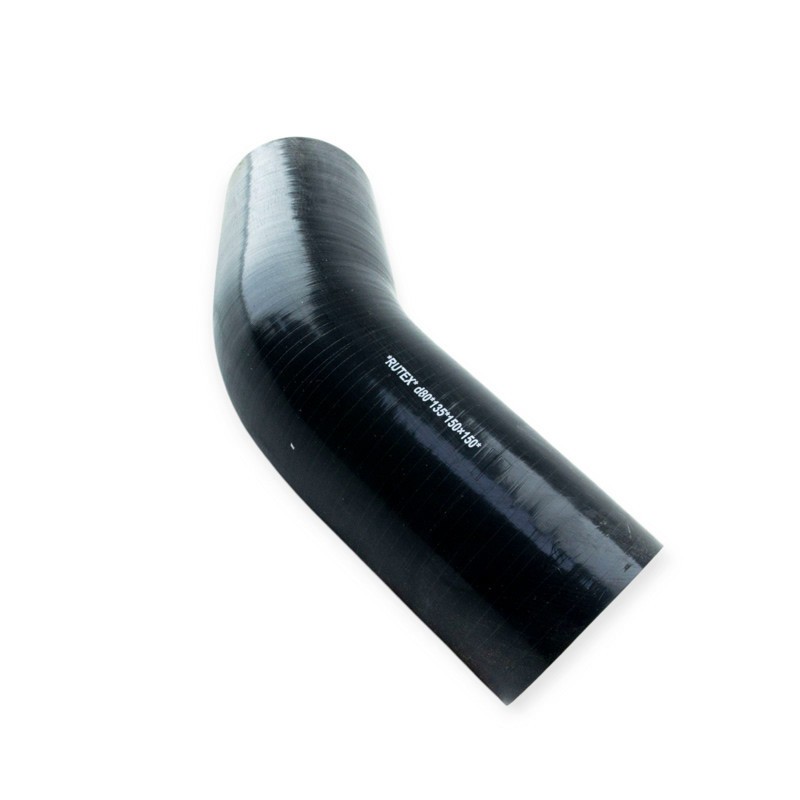 Патрубок угол d-80 L-150*150 135град. силикон универсальный Мукачево - изображение 1