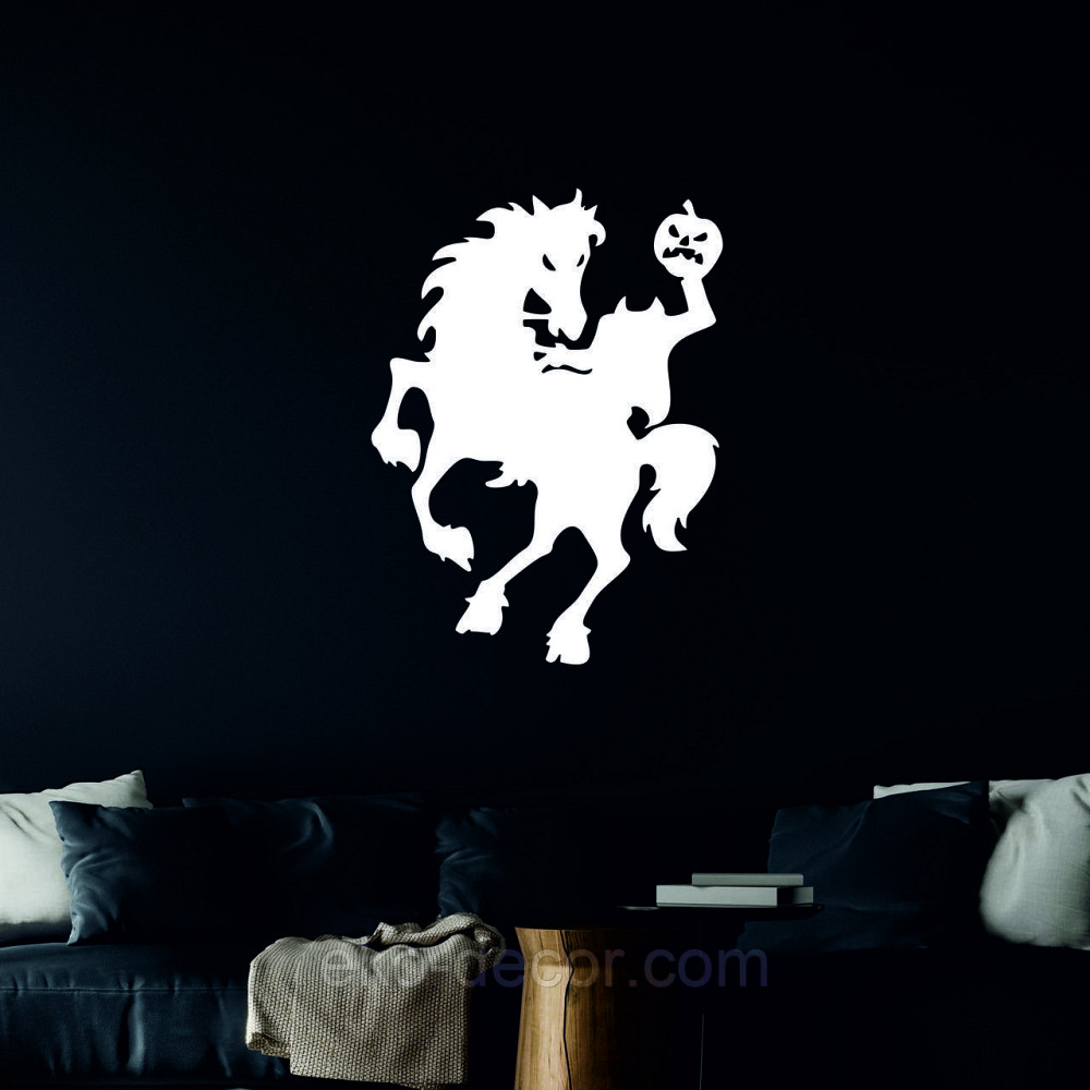 Декоративне настінне Панно «Всадник без голови», Декор на стіну 70*51 см, Білий Київ - фото 4