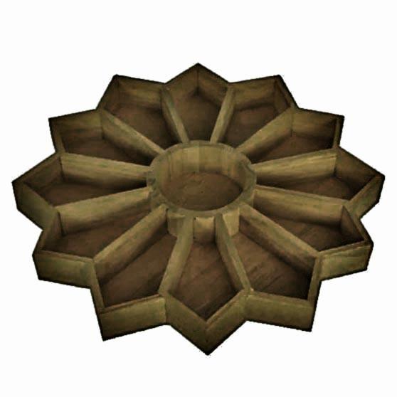 Менажница деревянная 