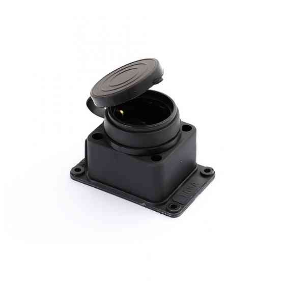 Колодка одинарна ERKA 6001 з заглушкою 1 х 16 А (каучук) Київ