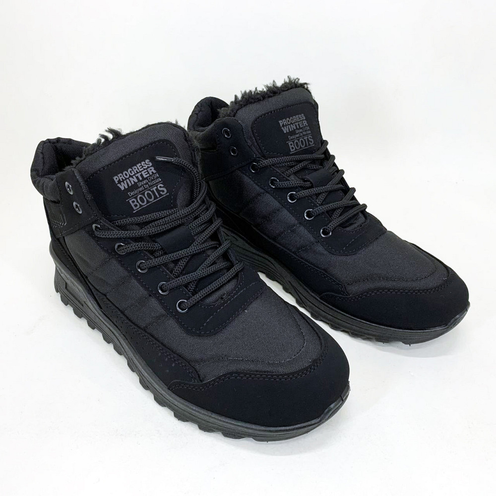 Кроссовки утепленные мехом, Осенне-зимние кроссовки для повседневной носки Доступные зимние TM-10 Львов - изображение 1