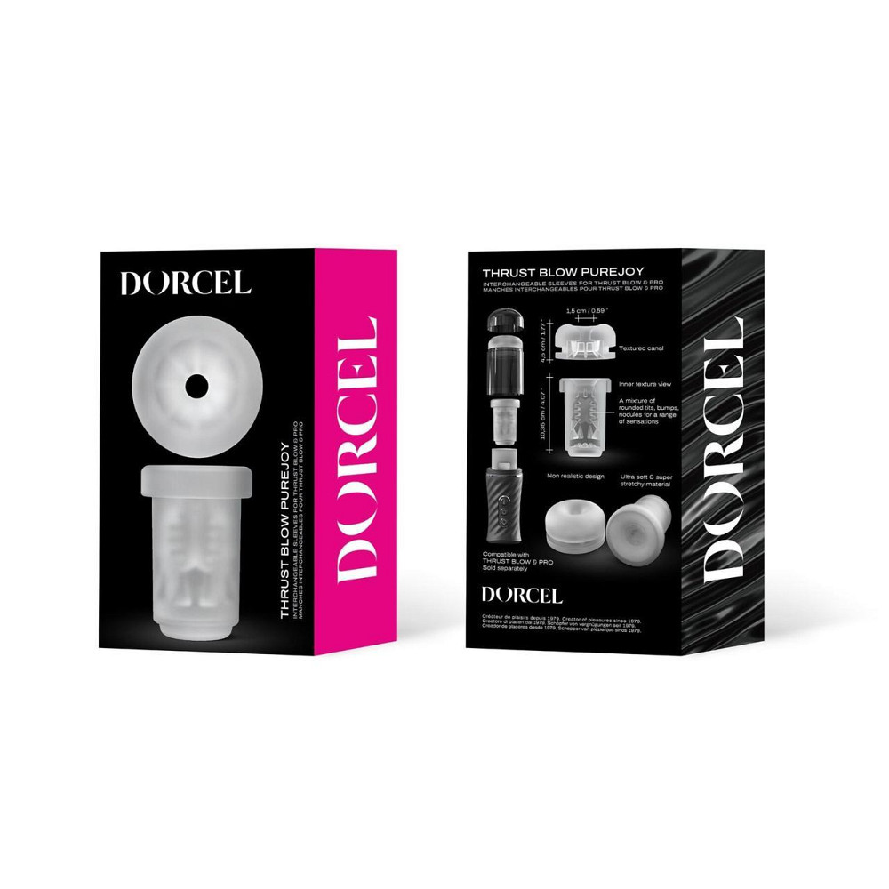 Рукав для мастурбатора Dorcel THRUST BLOW PUREJOY Sex Aura Київ - фото 5