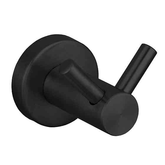 Гачок подвійний Globus Lux BS8415 чорний матовий SUS304 Київ