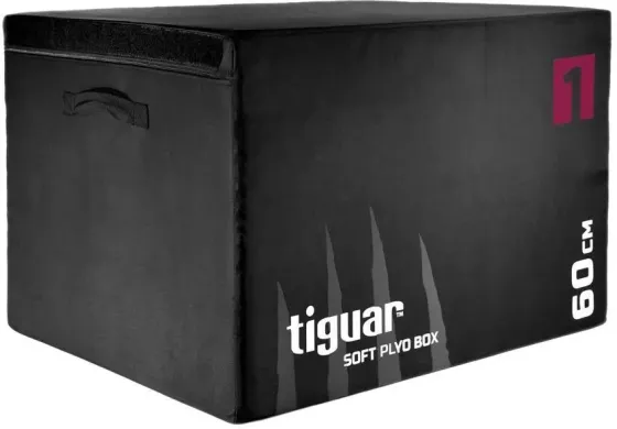 Тренажер Tiguar Скриня Plyometryczna Plyo Soft Box 60cm Czarny Київ
