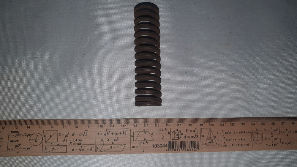 Пружина сжатия 24х95х3.5 мм. СССР. Харьков - изображение 2