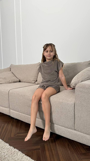 Дитяча піжама з плюш-велюру Агрі 146-152 Харків - фото 3