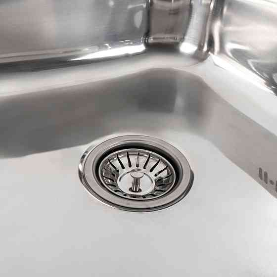 VALESO Кухонна мийка з нержавіючої сталі Valeso ПОЛІРОВКА 8050 L (0,7/160 мм) Коломия