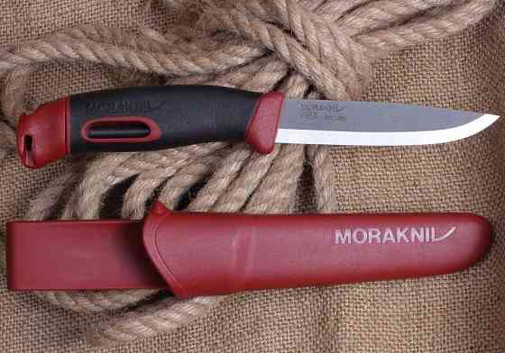 Туристичний Ніж з крісалом Morakniv "Companion Spark" Red (13571) Неіржавка сталь Нововолинськ