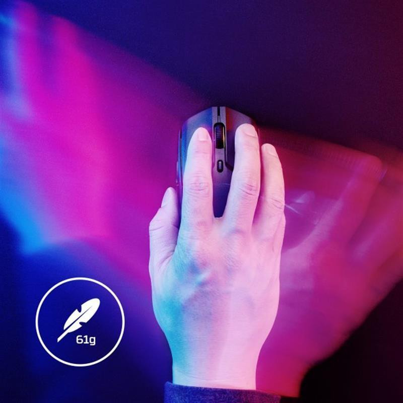 Миша бездротова HyperX Pulsefire Haste 2 WL Black (6N0B0AA) Чорний Харків - фото 6