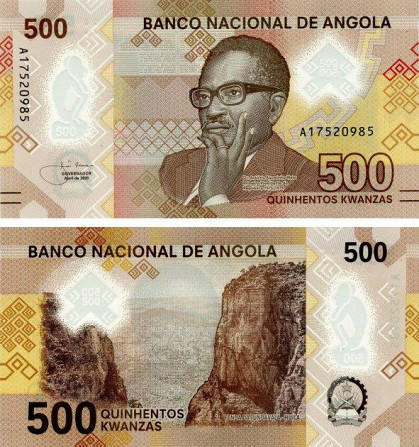 Ангола 500 кванза Kwanzas 2020 UNC Полтава - изображение 1