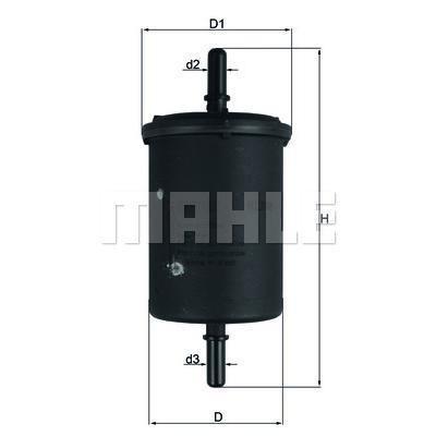 Фільтр паливний Mahle KL248 Вінниця - фото 1