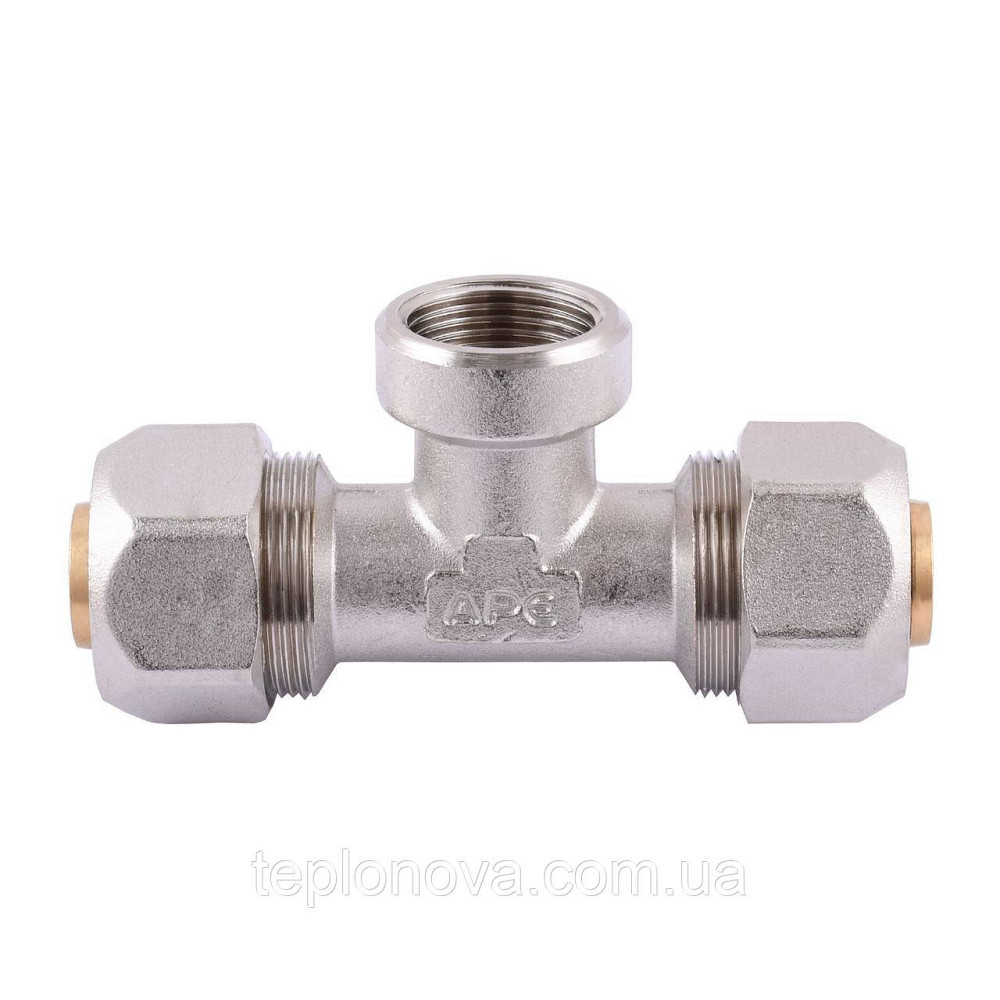 Тройник с внутренней резьбой APE 732 L 26х3/4″x26 ITALY Черновцы - изображение 1