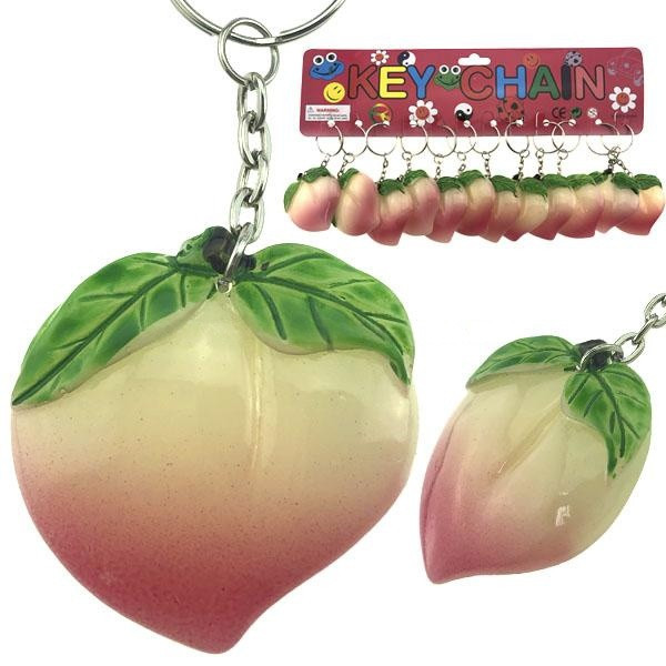 Брелоки для ключів Персик 12 шт Київ - фото 1