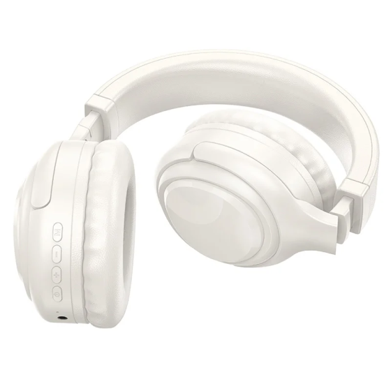 Беспроводные Bluetooth наушники Hoco W48 Focus (Белые) Винница