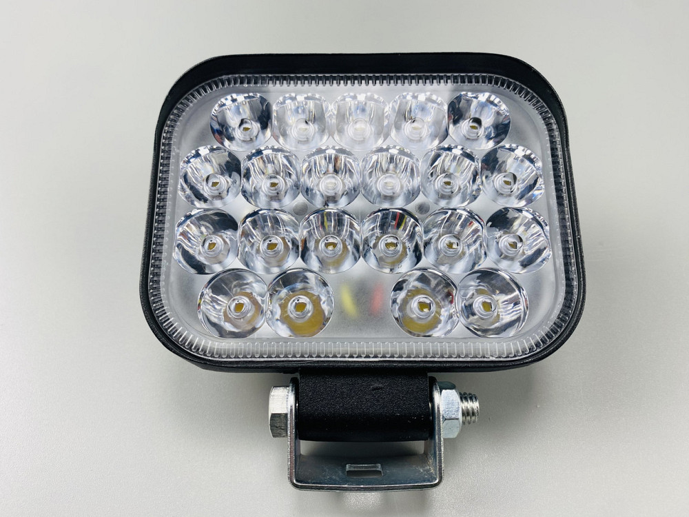 Фара LED прямокутна 48W ближний + дальній, фара 21 led діодів 6500K, додаткова фара авто Мукачево - фото 8