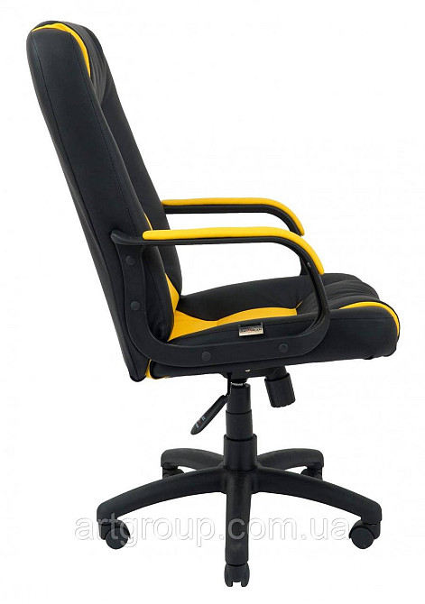 Офісне Крісло Керівника Richman Chelsea Fly 2230-2240 Пластік Річ М3 MultiBlock Жовто-чорний Дніпро - фото 14