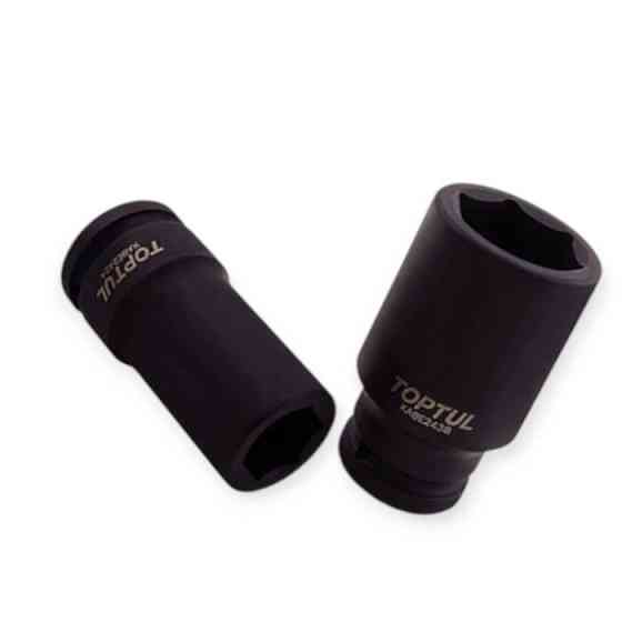 Головка торцева шестигранна ударна подовжена 3/4" 19мм Мукачево