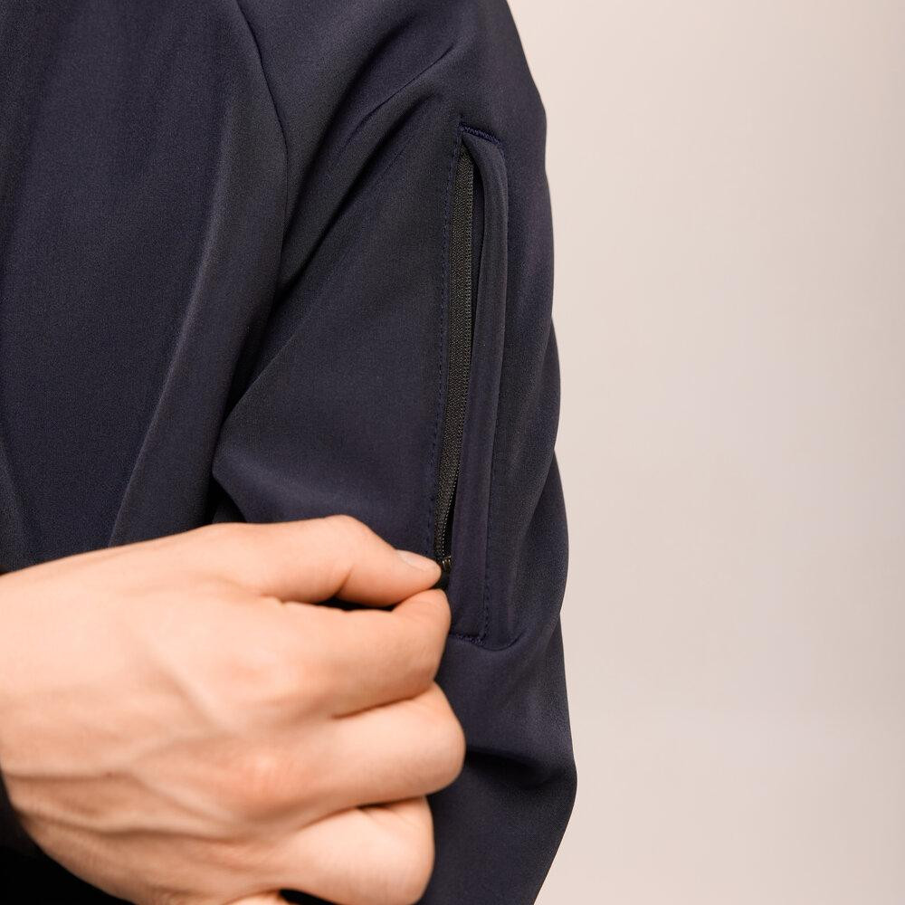 Бомбер Pobedov Thunder Темно-синій M OWbb3 167Mdb Київ - фото 2