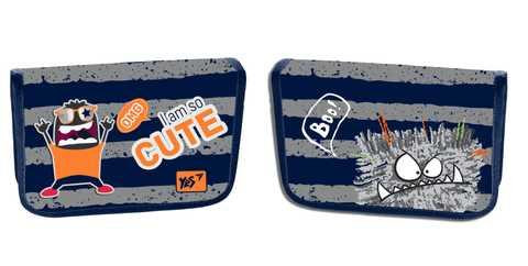 Пенал шкільний твердий "YES" 533364 HP-03 Monsters, шт Київ - фото 1