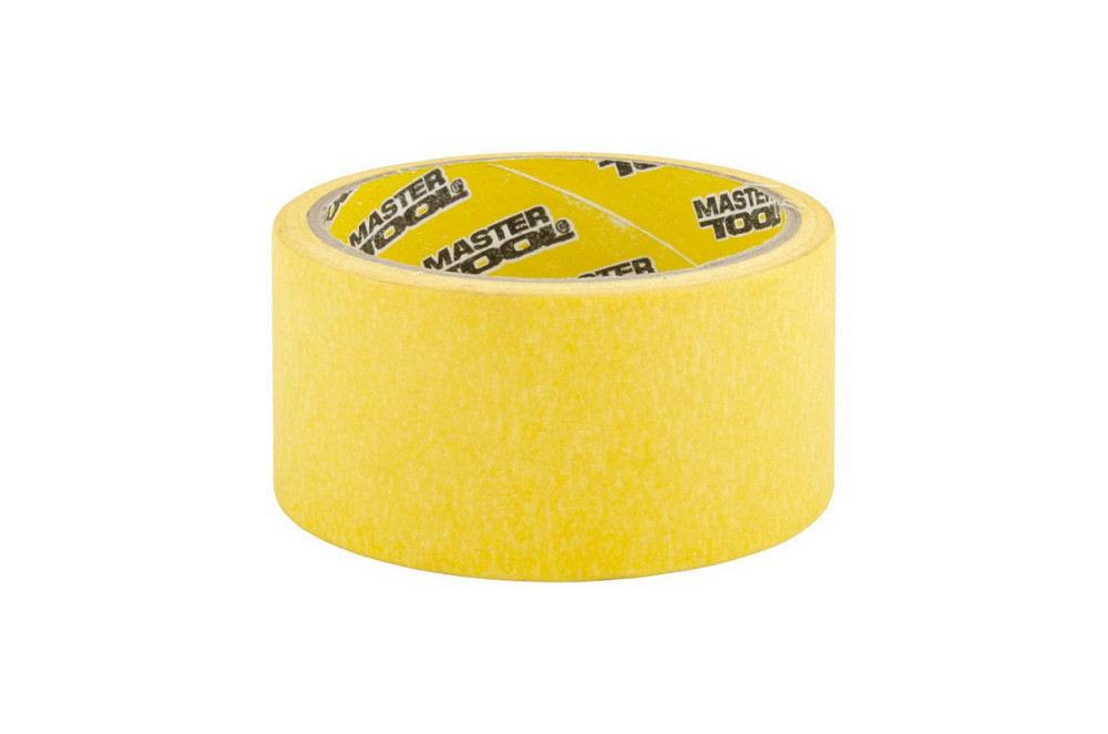 MASTERTOOL Стрічка малярна універсальна MASTERTOOL GripBond Easy 48 мм×15 м жовта 79-9904 Коломия - фото 1