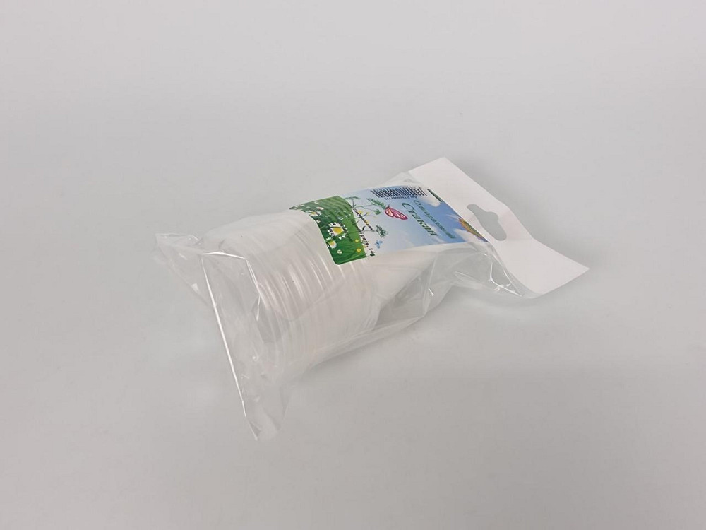 Стакан одноразовий 180гр (10шт) ТМ "Супер торба" (1 пач.) Харків - фото 2