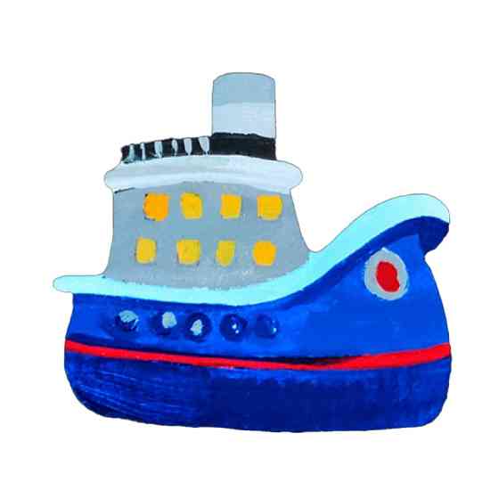 Набір дитячої творчості Розпис по дереву "Магніти-мрія моряка" РД-010 Вінниця