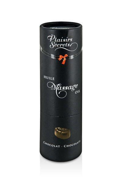 Массажное масло Plaisirs Secrets Chocolate (59 мл) с афродизиаками, съедобное, подарочная упаковка Sex Aura Киев - изображение 3