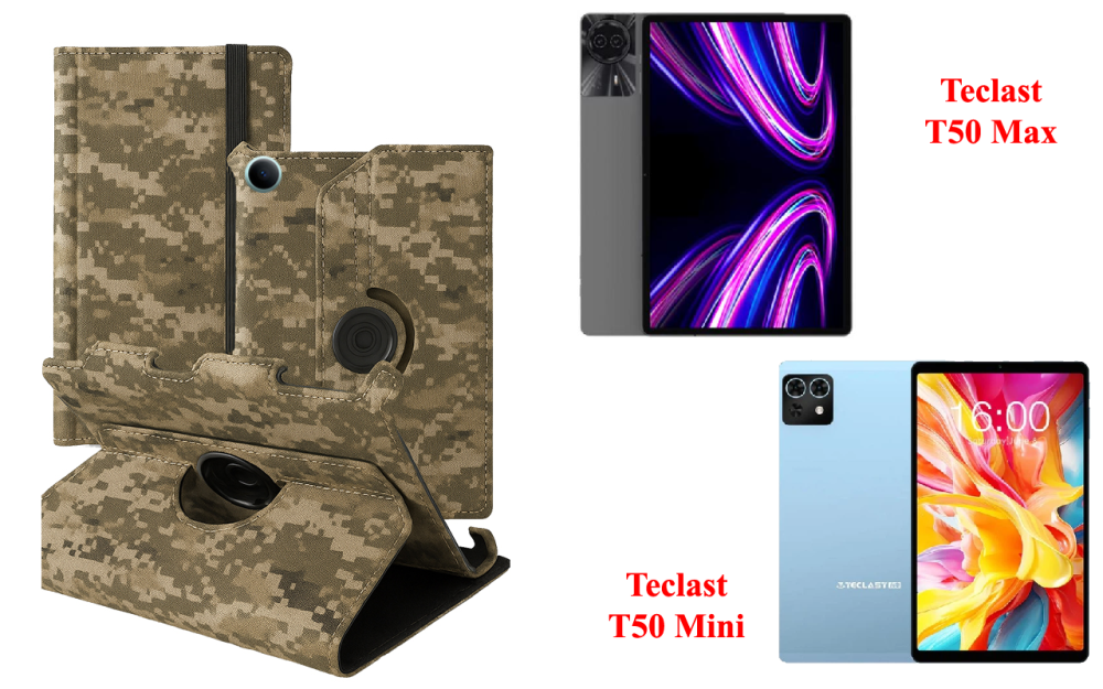 Чехол Spinner360 для планшета Teclast T50 Max, Teclast T50 Mini, цвет Xaki Киев - изображение 1