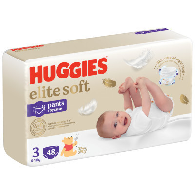 Підгузки Huggies Elite Soft 3 (6-11 кг) Mega 48 шт (5029053549293) Вінниця - фото 8