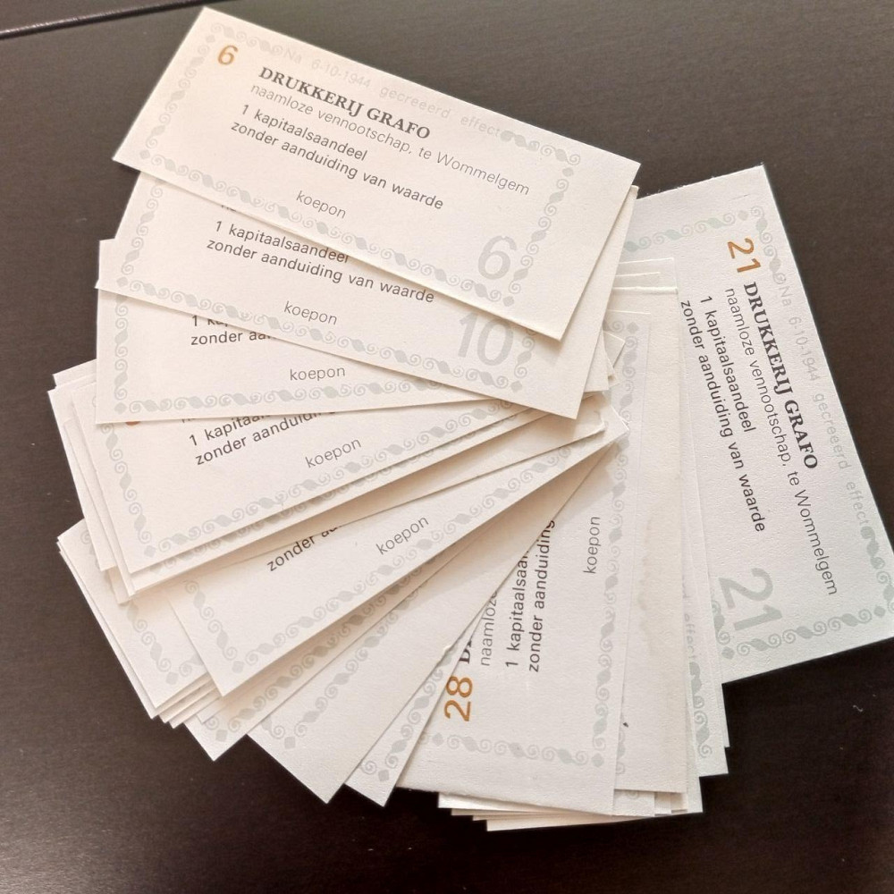 Купон облігації 1944 г Акції. (27) Полтава - фото 1