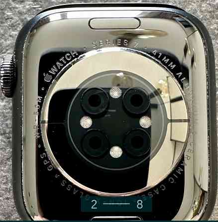 СМАРТ - Часы: Apple Watch Series 7 GPS 41mm. Midnight Aluminium Case. Киев