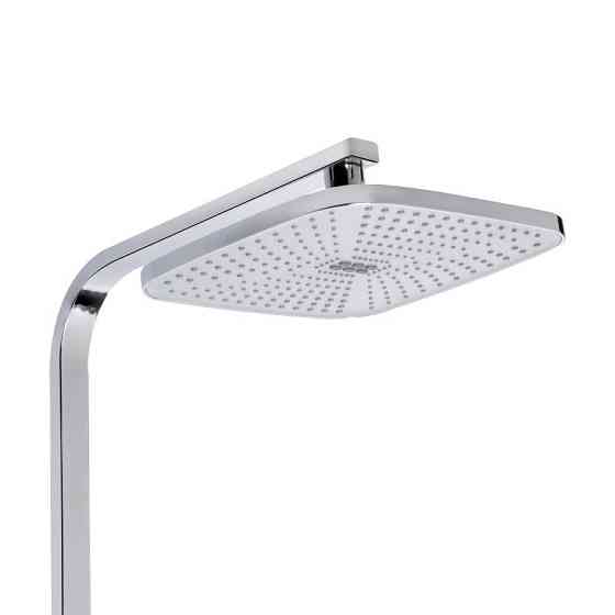 Душевая система универсальная Lidz Dozorca 1030 LDDOZ1030CRM454 Chrome на три потребителя (с изливом) из цинка Харьков
